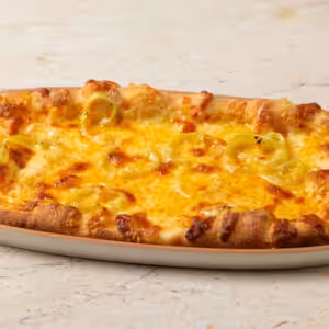 Σκορδόψωμο με cheddar, mozzarella & καυτερή πιπεριά