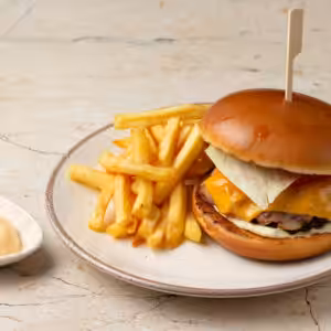 Cheddar Bacon Burger